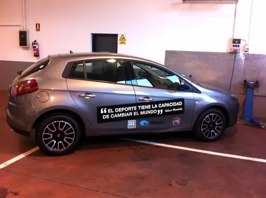 Concesionario oficial Fiat · Ascauto · flota — rotulación de DECSIGN
