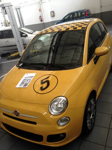 Concesionario oficial Fiat · Ascauto · flota — rotulación de DECSIGN