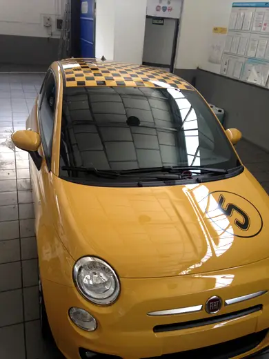 Concesionario oficial Fiat · Ascauto · flota — rotulación de DECSIGN
